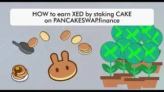 How to earn XED by staking CAKE on Pancakeswap with MetaMask wallet