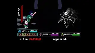 real deltarune papyrus roaring knight fansong theory epic undertakle