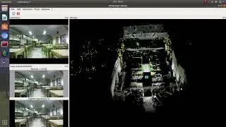 Rtabmap: Point mapping of Model and Project Lab with Kinect v2 (Xbox One)