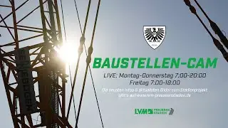 LVM-Preu&szlig;enstadion / Baucam Westkurve