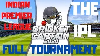Cricket Captain 2020 The Indian Premier League (The IPL) Full Season Royal Challengers Bangalore