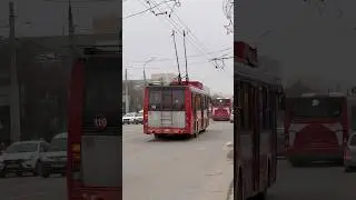 ЛиАЗ 5280 №119 #поездавидео #automobile #tram #train #дтп #smartphone #тэп70 #travel #metro #поезд