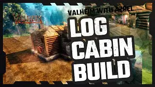 Valheim Log Cabin Build - Valheim with Azrel