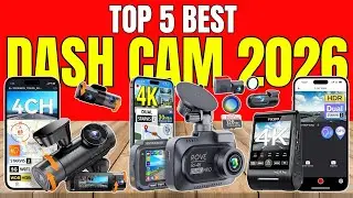 Top 5 Best Dash Cams 2026 | Best 4K Front & Rear Dash Camera with Night Vision