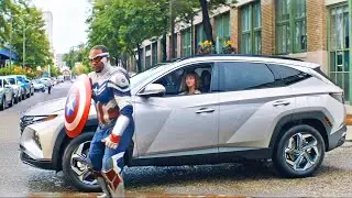 Hyundai Tucson Advertisements with Marvel Studios' Loki, The Falcon and the Winter Soldier