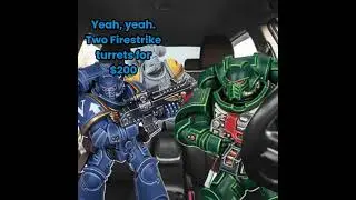 It's the Iron Hands, roll the windows up! | Warhammer 40k meme dub