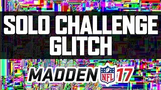 MUT 17 - SOLO CHALLENGE GLITCH! | How To Beat Solo Challenges FAST!