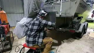Boat Leveler Support Weld Mayhew Makers
