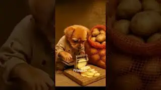 # poor# monkey#hardwork