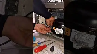 Geladeira Brastemp BRM57 com compressor queimado 