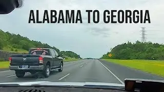 🔴Highway 22 East Alabama to Georgia