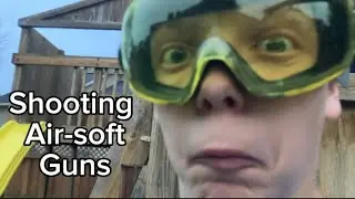 Shooting Air-Soft Guns