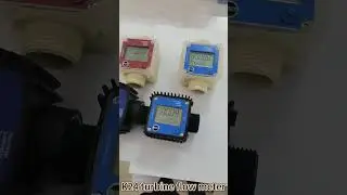 K24 digital turbine flow meter for water, milk, chemical liquid #flowmeter #digital #flowmeters
