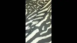 Pattern Tiger Skin color Black home decor fabric
