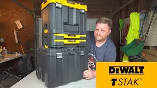 DEWALT Tool Storage Review: TSTAK Double Drawers, Wheels, & More