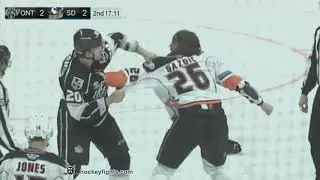 Kurtis MacDermid vs Luke Gazdic Dec 21, 2018