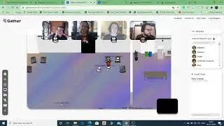 Peek at Social Gathering at JuliaCon 2020 | Gather Town