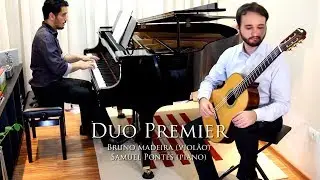 Leo Brouwer: Danzas Concertantes - I. Allegro (Duo Premier)