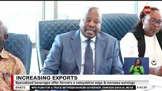 Kenya to increase tea and coffee exports to US