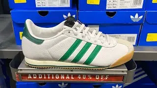 Adidas K 74 (Cloud White/ Green/ Collegiate Green) - Style Code: JP9638