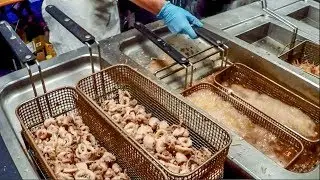 Italy Street Food. Feast of Fried Fishes