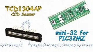 TCD1304AP CCD Sensor Readout Using PIC32MZ