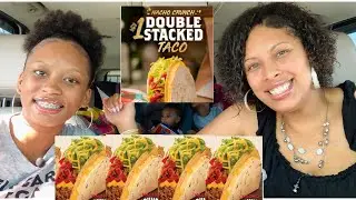 ‼️Nacho Crunch Double Stacked Taco‼️ I took Simply Lyia to Kettleball Class with me. 😂 Mukbang