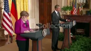 OBAMA-MERKEL JOINT PRESS CONFERENCE-WALKUP