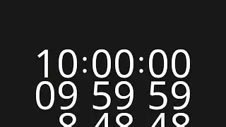 10 Hour Countup Timer