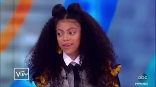 'Mixed-ish' star Arica Himmel on playing young Tracee Ellis Ross in new show | The View