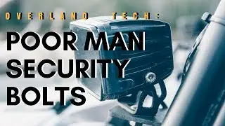 The Poor Mans Security Bolts