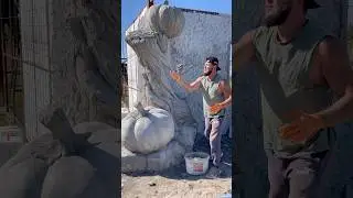 Артбетон это камень изготовленный из цемента песка Art concrete is a stone made from cement and sand