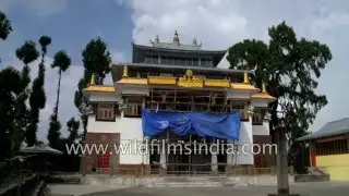 Old Ralang Monastery in West Sikkim gets a facelift and repair