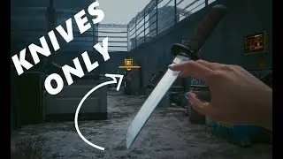 Knifes only! VERY HARD difficulty + NO STEALTH | mission: saving Saul (RIDER ON THE STORM)
