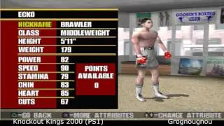 How to play as the Stylist Marc Ecko in Knockout Kings 2000
