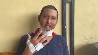 GRAB DI BEGAL KORBAN ALAMI LUKA DI LEHER DAN TUBUHNYA  , PELAKU DIAMANKAN POLISI 