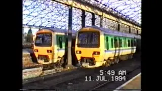 Trains In The 1990's   Rugby, 11th July 1994