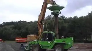 CeTeau Vibro Replacement Stone Column Installation