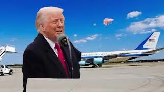 WAAR DAG DAG DAG PRESIDENT OF U.S Mr,Donald Trump  400$ million aircraft