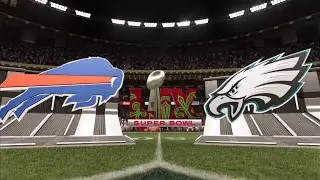 Bills vs Eagles Superbowl Simulation (Madden 25 PS5)