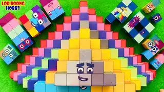 Looking for Numberblocks NEW 364 Pyramid Puzzle Tetris Shape ASMR chirping of birds