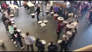 Master classe de percussions au Conservatoire