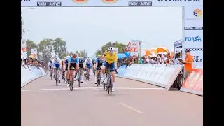 TOUR DU RWANDA 2023: UKO ETHAN VERNON YATSINZE STAGE 2 Y'I GISAGARA