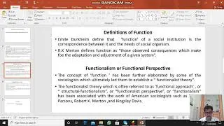 SOCIAL FUNCTIONS: MEANING AND CHARACTERISTICS