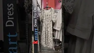 Kmart dress in store try-on #ootdfashion #fitnessgirl #shortsviral