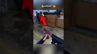 Девушка из страйкбола не попала в цель. 😡🚫 #шорты