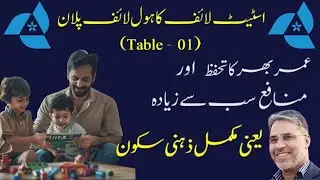 State Life's Whole Life Insurance Plan / Whole Life Assurance Plan / Table 01