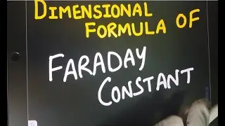 trick to find dimensional formula of Faraday Constant #physicsformulas #dimensionalformulas 🥳🇮🇳❤️😄