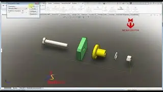 Formation 100 % Gratuite en SolidWorks / Assemblage , Vue Eclat&eacute; , ToolBox , Vis , Ecrous , Rondelle