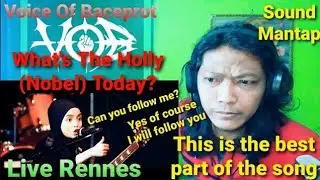 VOB LIVE Whats The Holly Nobel Today  BEST PART Lets Follow Marsya RENNES FRANCE Voice Of Baceprot
